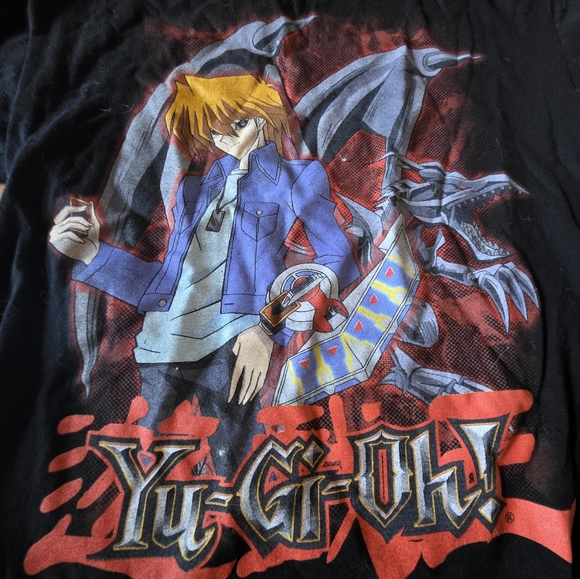 Yu-Gi-Oh! Black Graphic T Shirt Size M - Picture 2 of 6
